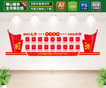 党员风采照片墙