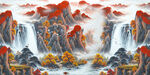 山水画
