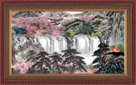 山水风景画 