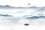 国画山水