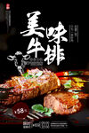 牛排海报