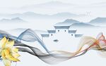 高档 最新背景山水 Tif分层