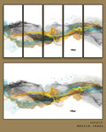 水墨山水国画