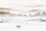 新中式山水画