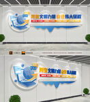 网络文明文化墙