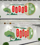 五好清廉医院文化墙