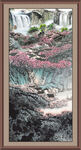 竖幅山水