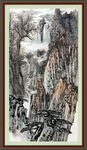 玄关山水画 