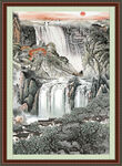 玄关山水画 