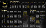 黑色歌单设计