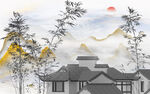 江南水乡山水画