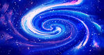 高清旋涡星空背景