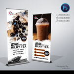 奶茶展架