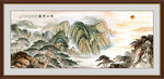 江山如画泰山图