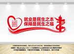 就业民生文化墙
