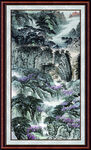 竖幅风景