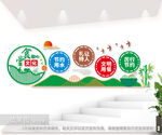 餐厅食堂标语文化墙