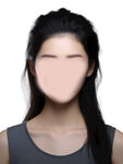 女士证件照换脸模板