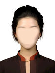 女士证件照换脸模板