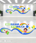 美术培训绘画文化墙