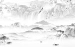 别墅 高档灰色山水 TiF分层