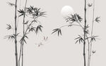 水墨竹子