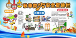 居民住宅小区秋季防火安全宣传栏