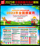2023质量月宣传展板