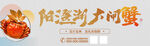 大闸蟹海报