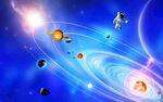 宇宙星空太阳系