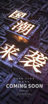 酒吧夜店国潮概念海报
