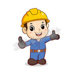安全帽工人全新素材版