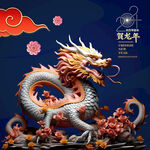 龙壁画