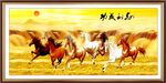  八骏图