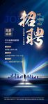 绚丽招聘海报