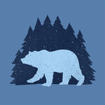 松树北极熊设计