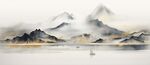 新中式意境山水画