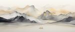 新中式国画山水装饰画