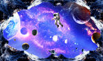 星空立体画