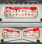 党的历程文化墙