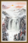 玄关山水画