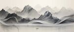 国画山水画