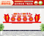 不忘初心牢记使命文化墙