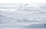 山水水墨画
