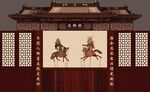 皮影戏台