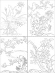 白描花卉 