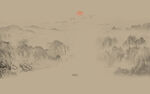 工笔山水画