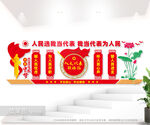 代表联络站文化墙图片