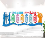 6S企业文化墙