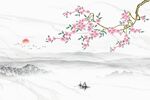 中式山水花鸟